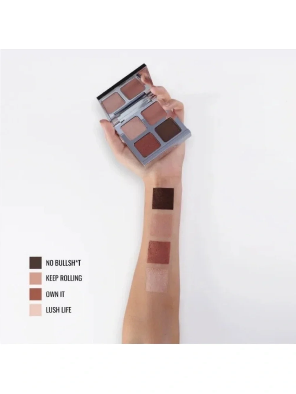 IL MAKIAGE Brown & Copper Quad Eyeshadow Palette
